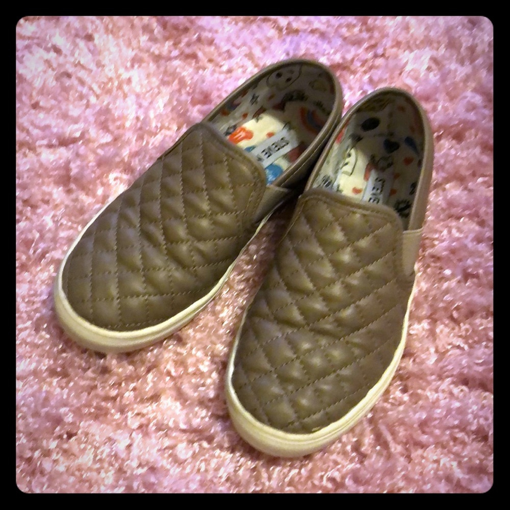 Tan loafers